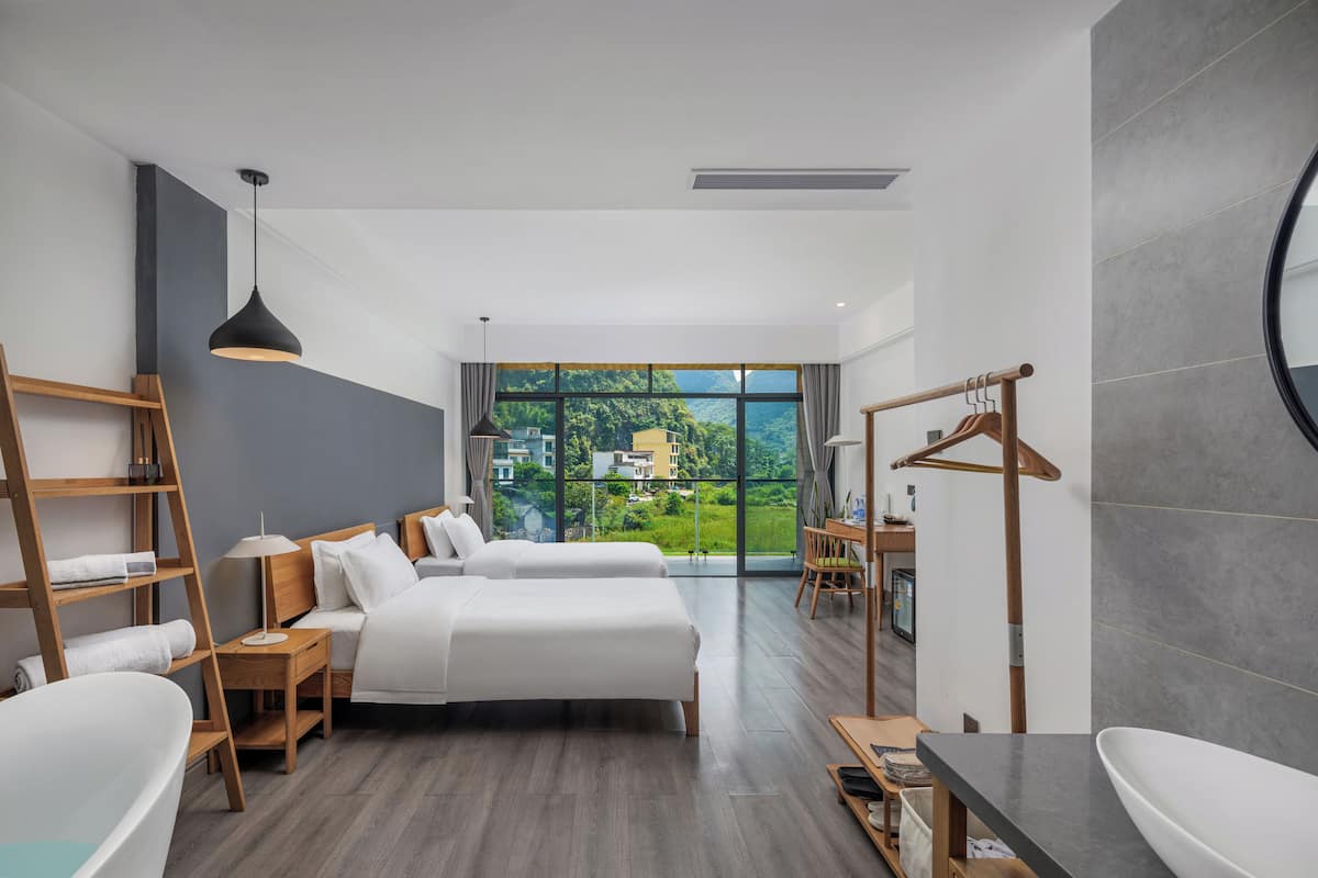 华丽双人房, 山景 | 免费 WiFi