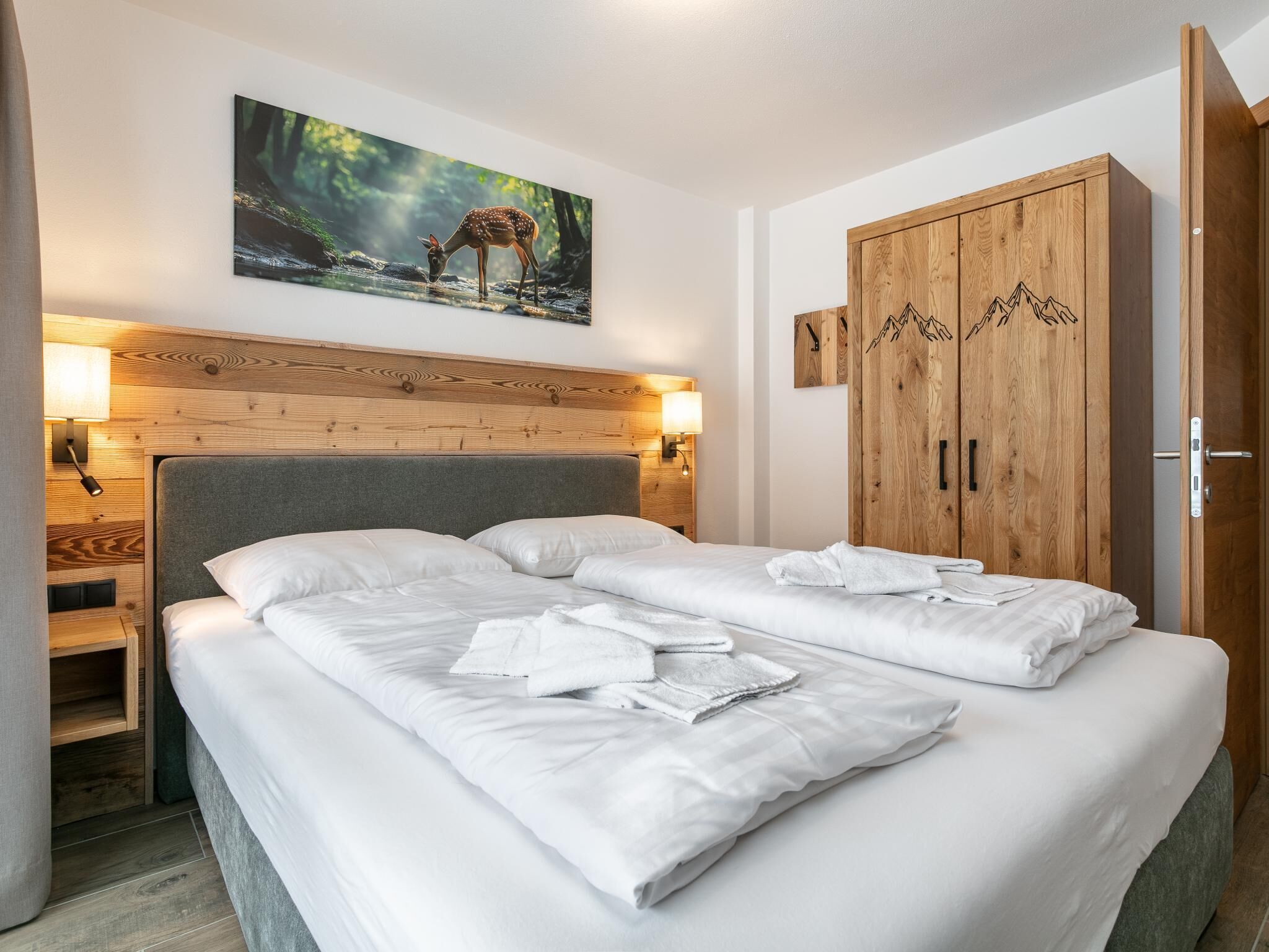 4 chambres, accès Internet