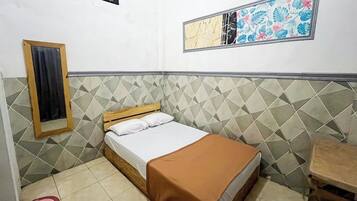 Standaard tweepersoonskamer, uitzicht op de stad | Gratis wifi