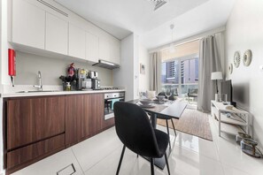 Apartment - Stayshort - 1 Bed in Business Bay Sleeps 2 With City View (Dubai)