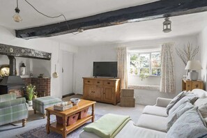 TV, fireplace, DVD player, stereo