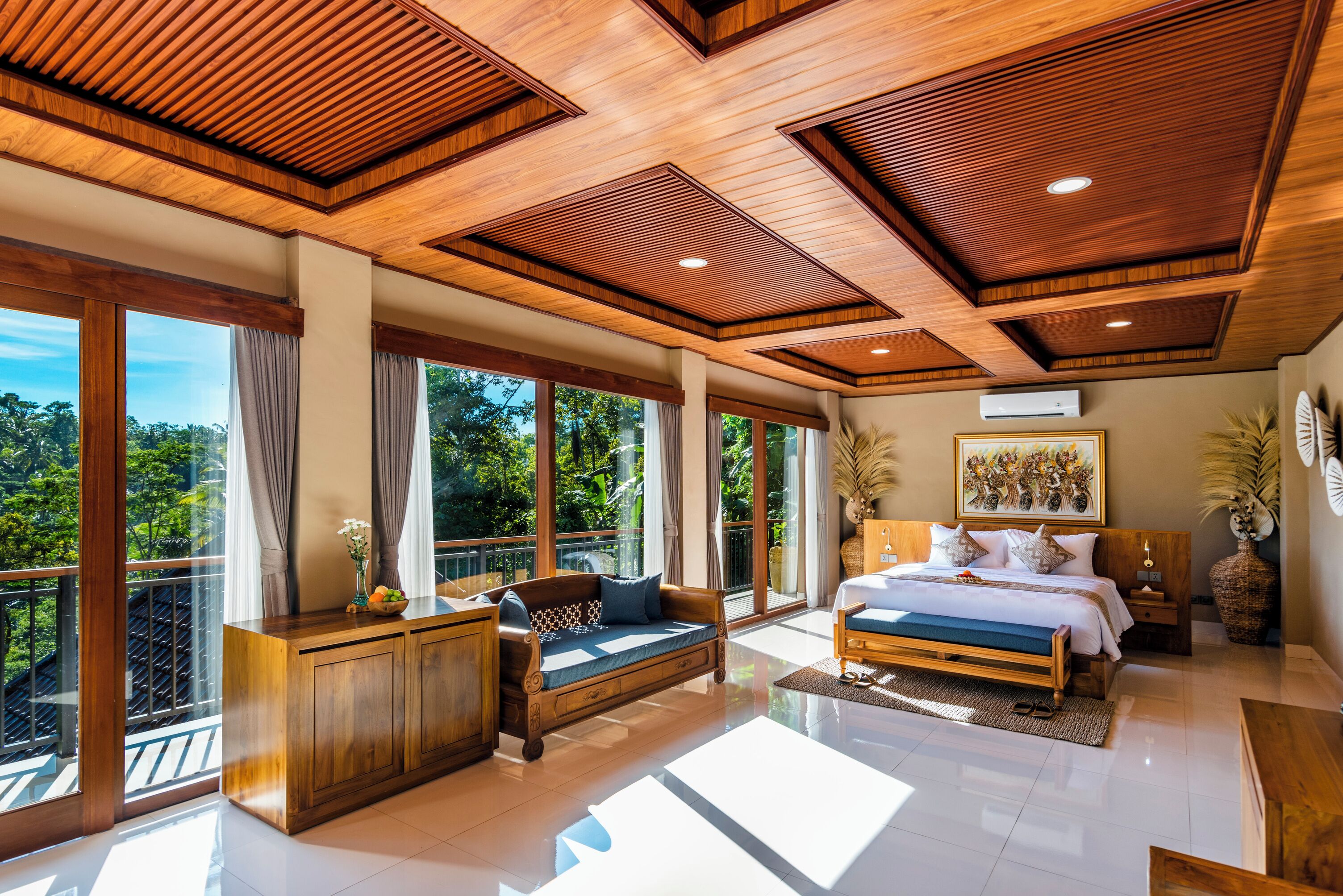 Comfort Villa, Valley View | Premium bedding, pillowtop beds, minibar, in-room safe