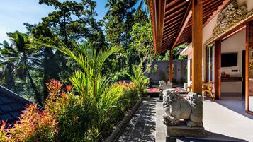 Deluxe-Villa, eigener Pool, Talblick | Hochwertige Bettwaren, Pillowtop-Betten, Minibar, Zimmersafe