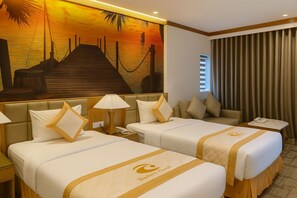 غرفة عائلية - منظر للمدينة | مكتب وواي فاي مجانًا