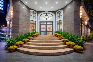 Fassade der Unterkunft