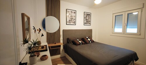 Peaceful duplex with private terrace & outdoor kitchen near the beach