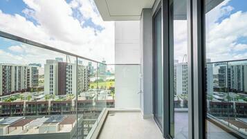 Presidentiële suite, 2 slaapkamers, toegang tot de clublounge, uitzicht op de stad | Uitzicht vanuit de kamer