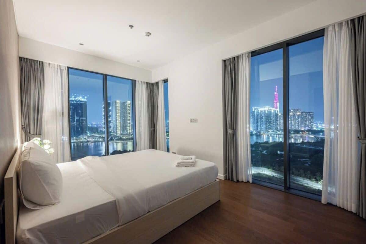 Family Suite, 3 Bedrooms, Club Lounge Access, City View | Egyptian cotton sheets, premium bedding, down comforters