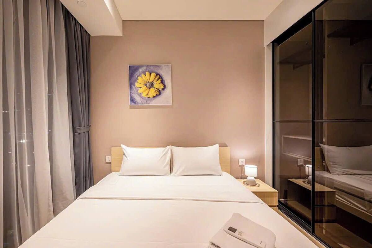 Chambre Présidentielle, 2 chambres, accès au salon club, vue fleuve | Draps en coton égyptien, literie de qualité supérieure