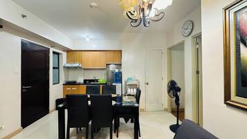 Apartamento, 1 habitación, accesible para personas con discapacidad, fumadores | Comedor