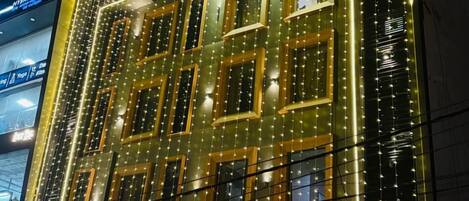 Façade de l’hébergement