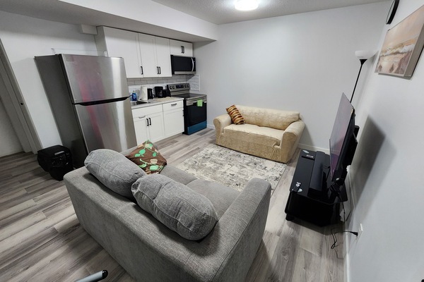 Living Room and Kitchen