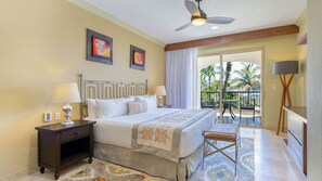 2 bedrooms, in-room safe, iron/ironing board, WiFi