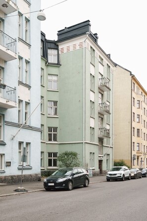 Fachada de la propiedad