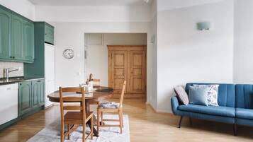 Appartement Standard, salle de bains privée | Coin séjour