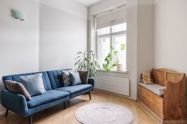 Standard-huoneisto, oma kylpyhuone | Oleskelualue