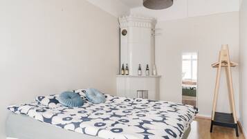 Blackout drapes, iron/ironing board, free WiFi