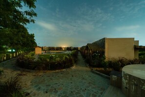 Fachada de la propiedad