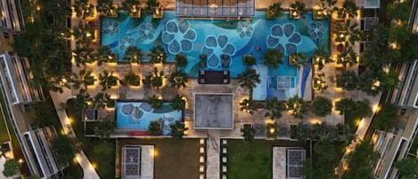 Alberca al aire libre