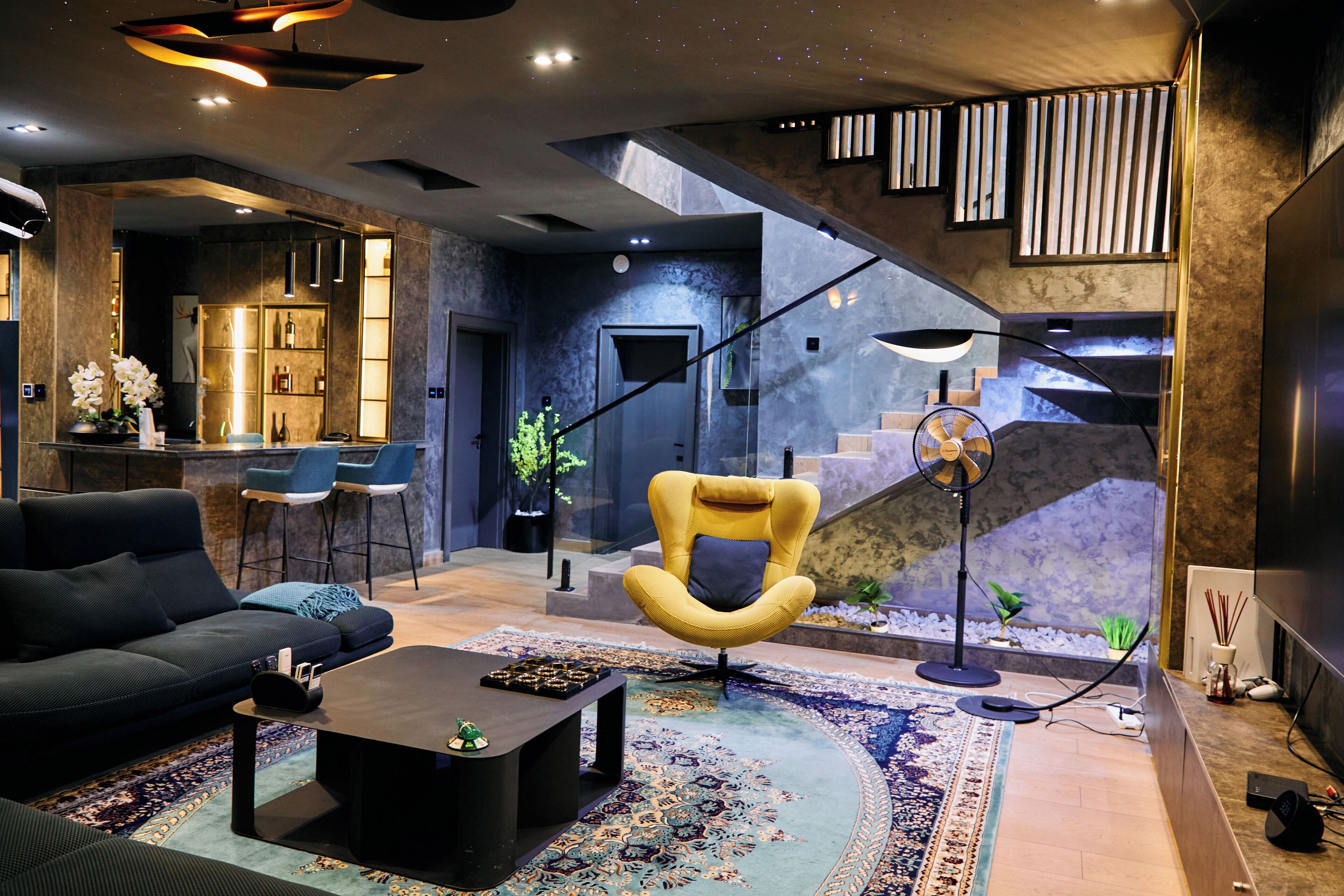 Luxury Apartment, City View | Ruang tamu