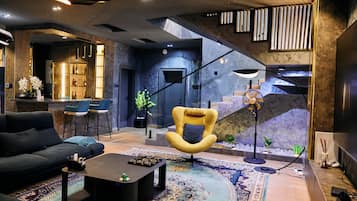 Luxury Apartment, City View | Ruang tamu