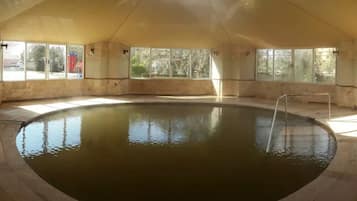 Indoor pool, outdoor pool, open 6:00 AM to 11:00 PM, pool umbrellas