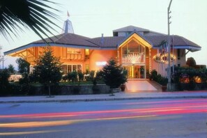 Façade de l’hébergement