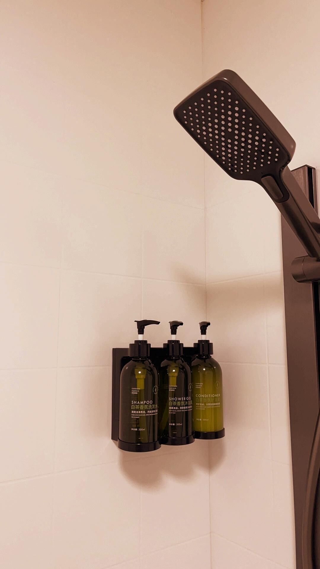 Bruser, hårtørrer, håndklæder, Shampoo