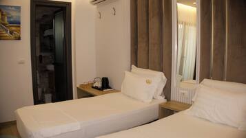 Een kluis op de kamer, gratis wifi