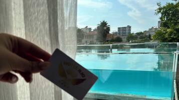 Een kluis op de kamer, gratis wifi