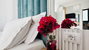 Een kluis op de kamer, gratis wifi