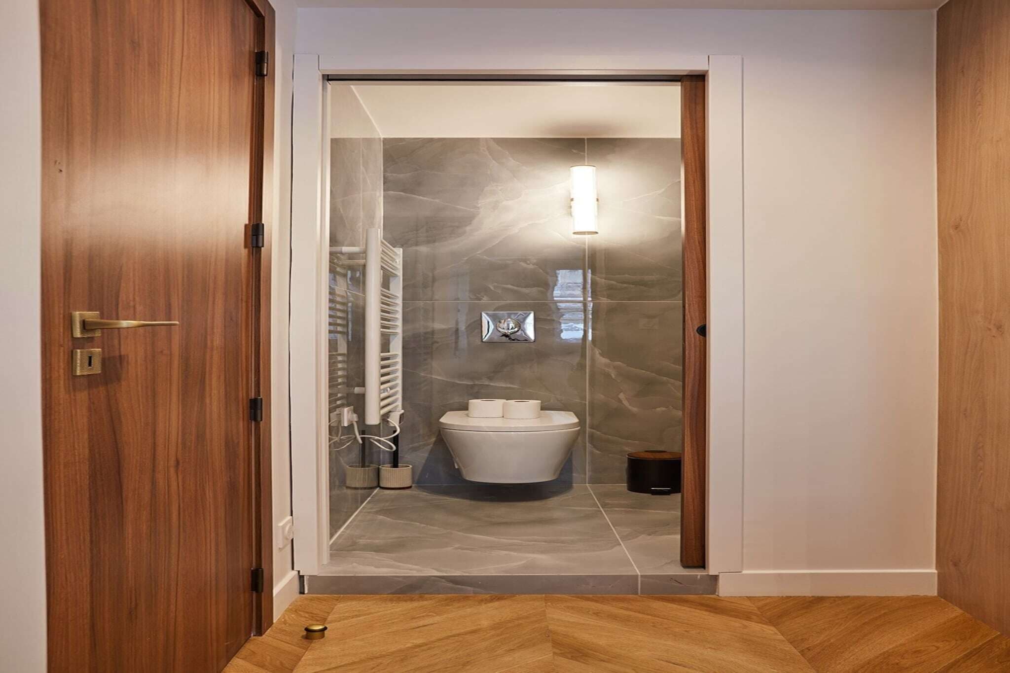 Shower, hair dryer