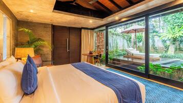 Deluxe-værelse - balkon - udsigt til pool | Pengeskab på værelset, gratis Wi-Fi