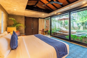 Deluxe-værelse - balkon - udsigt til pool | Pengeskab på værelset, gratis Wi-Fi