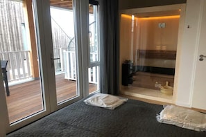 1 bedroom, free WiFi - Beautiful lodge in the center of Zoutelande. (Zoutelande)