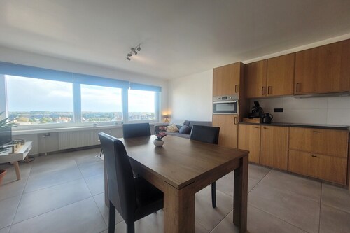Bright central apartment in Middelkerke.