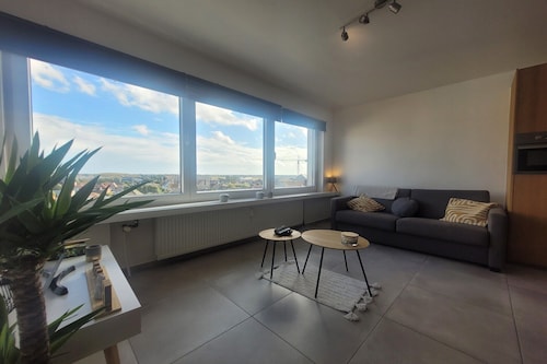 Bright central apartment in Middelkerke.