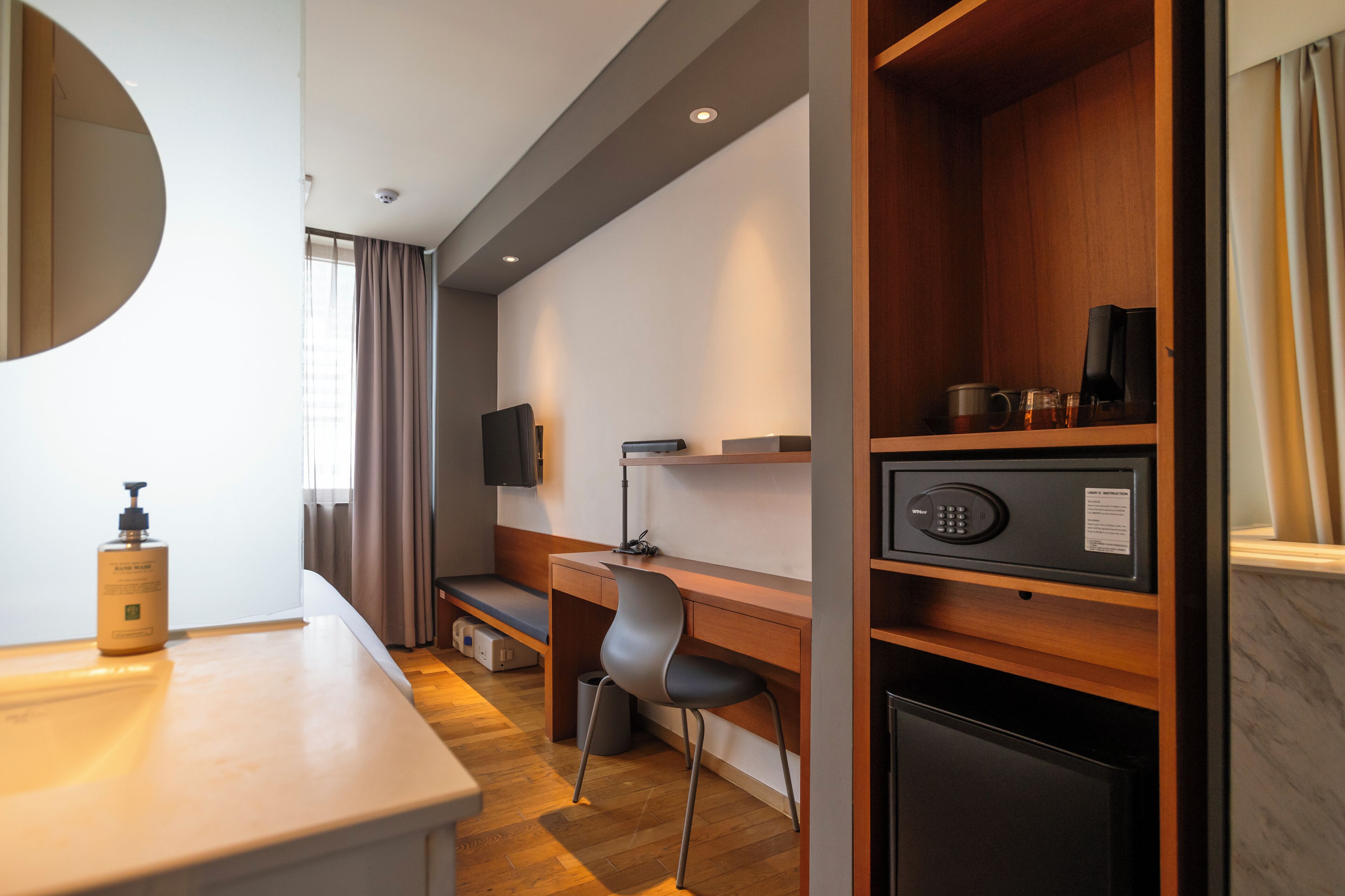 Economy Double Room | In-room safe, desk, blackout drapes, soundproofing