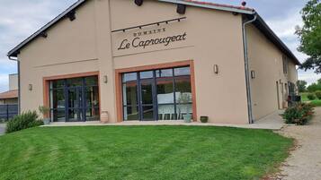 Façade de lâhĂ©bergement