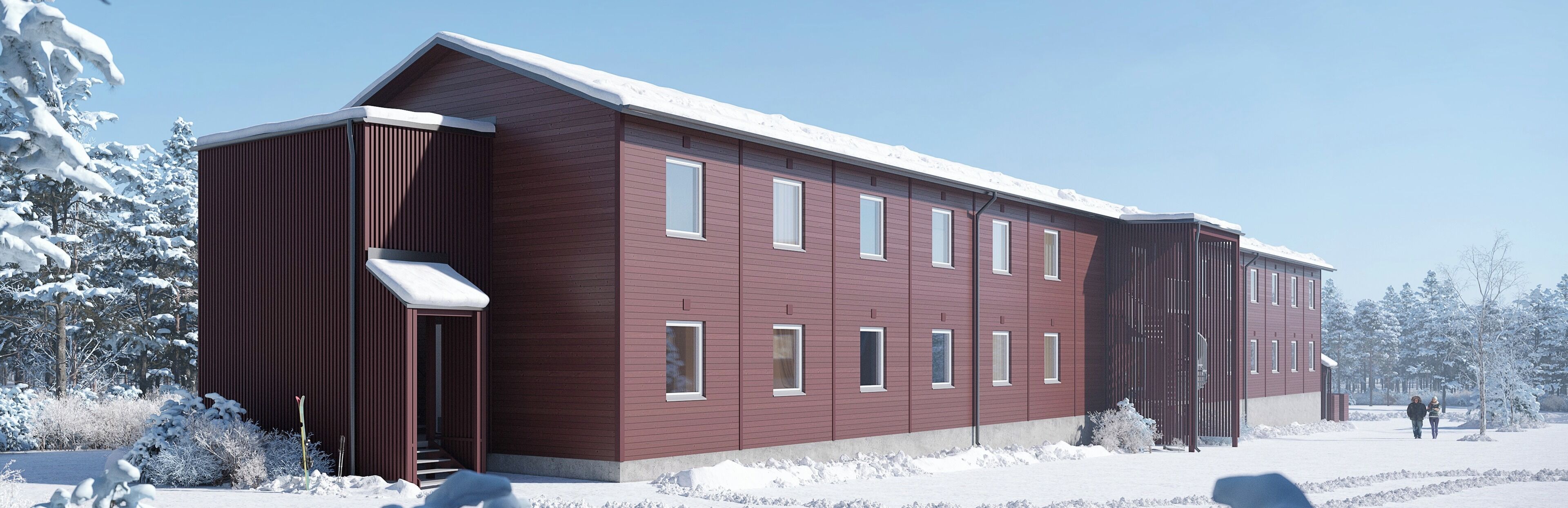 Fachada de la propiedad