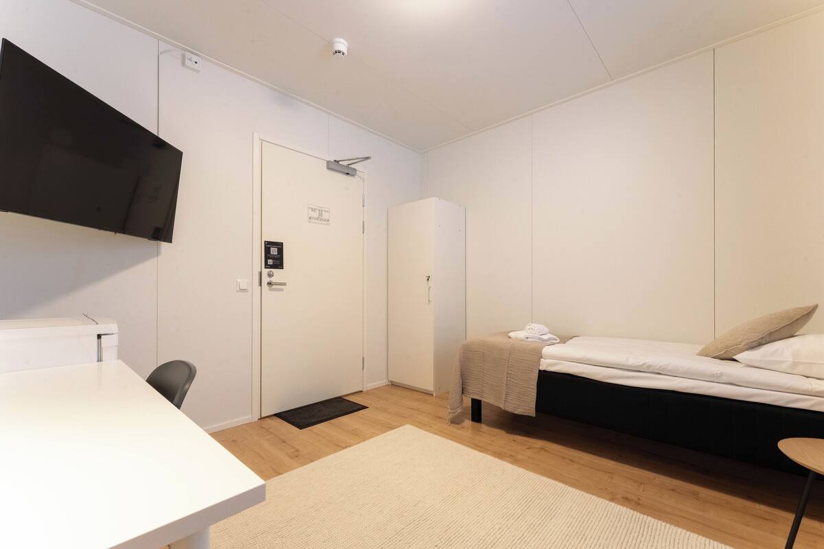 基本單人房 | 書桌、筆電工作空間、免費無線上網
