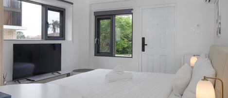 1 soveværelse, strygejern/strygebræt, Wi-Fi, sengetøj