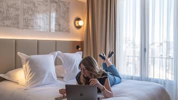 Gratis babybedden, gratis wifi, beddengoed