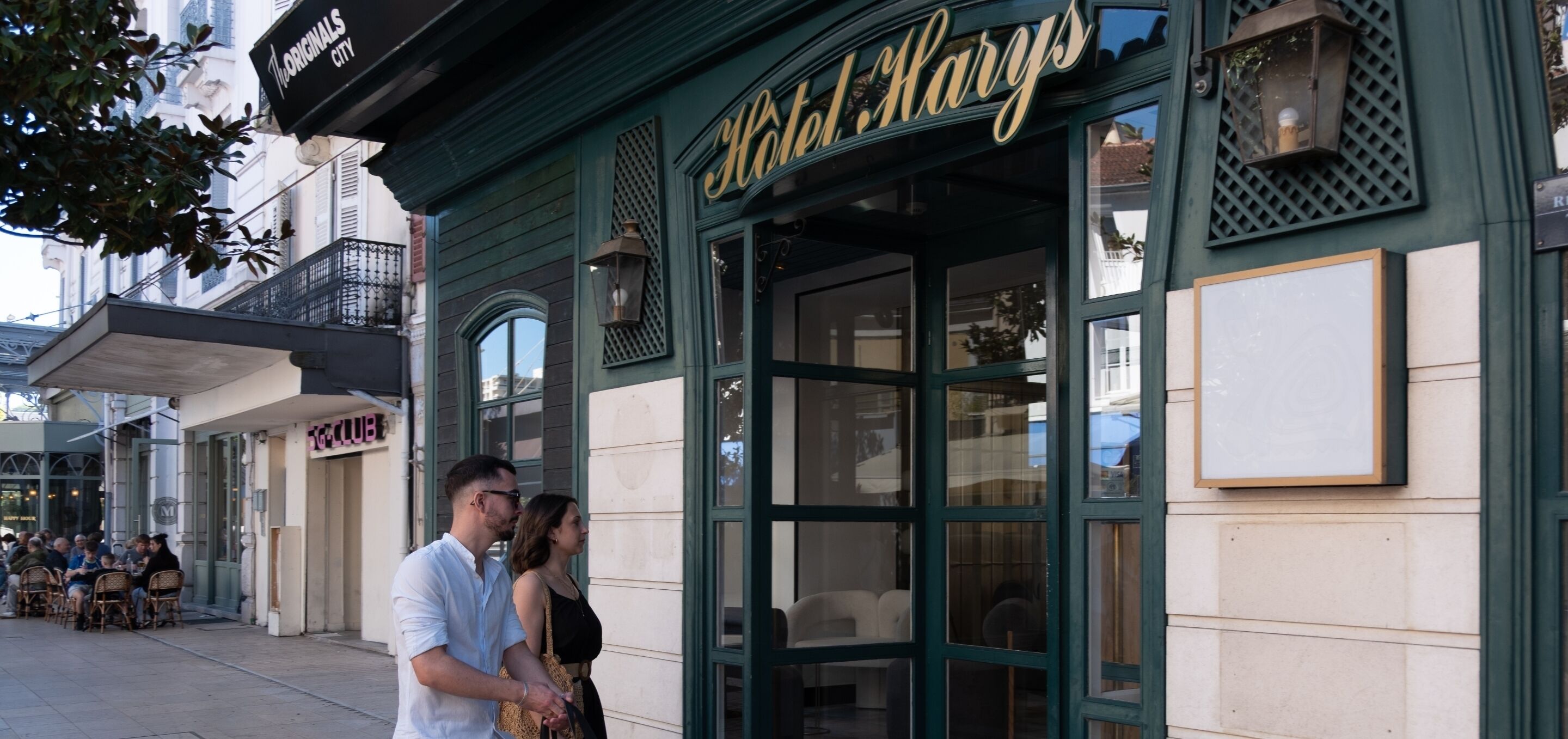 Voorkant van accommodatie