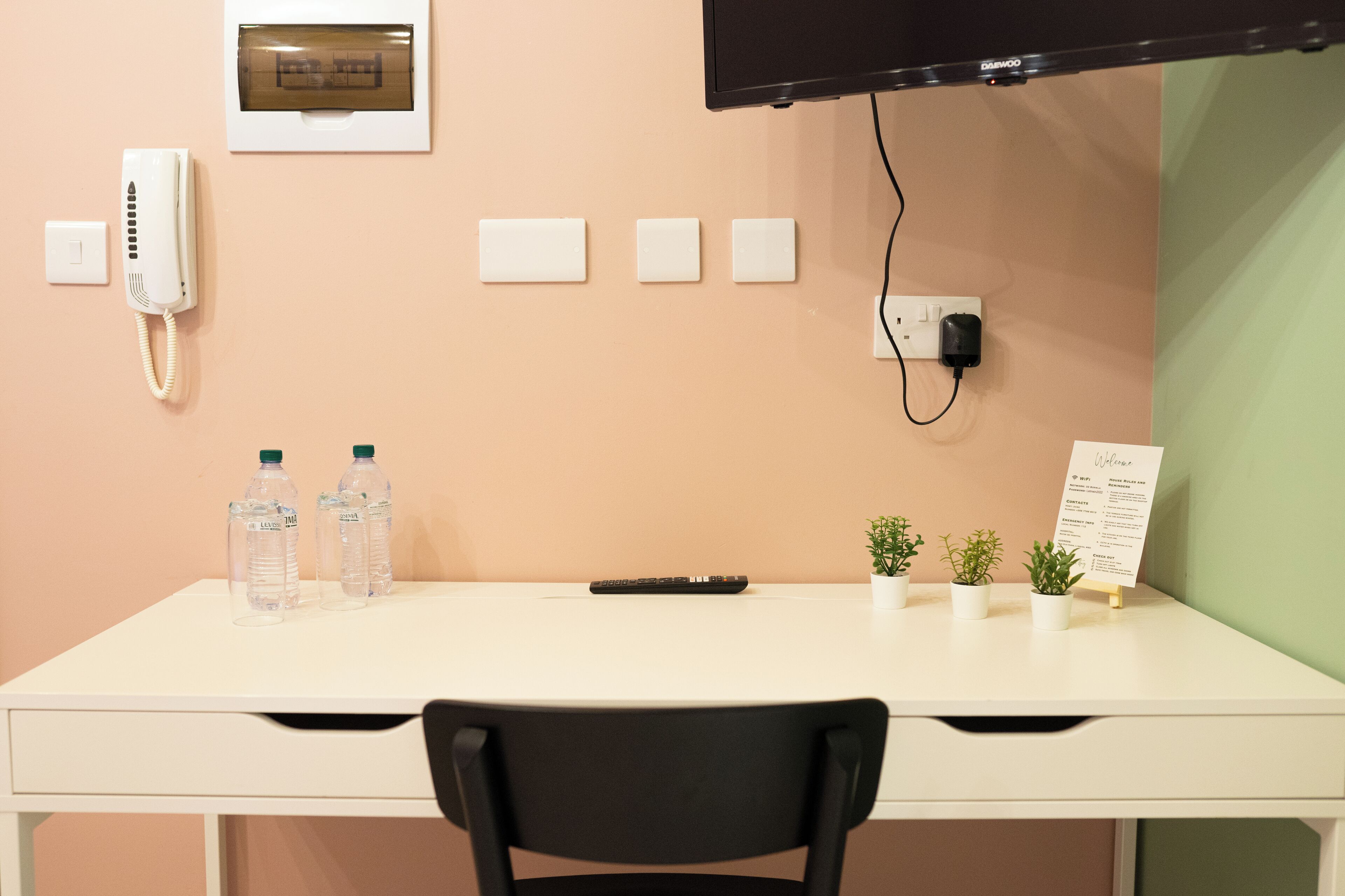 Standard Double Room | Desk, laptop workspace, blackout curtains, free WiFi