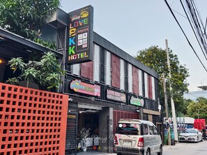 Fachada del alojamiento