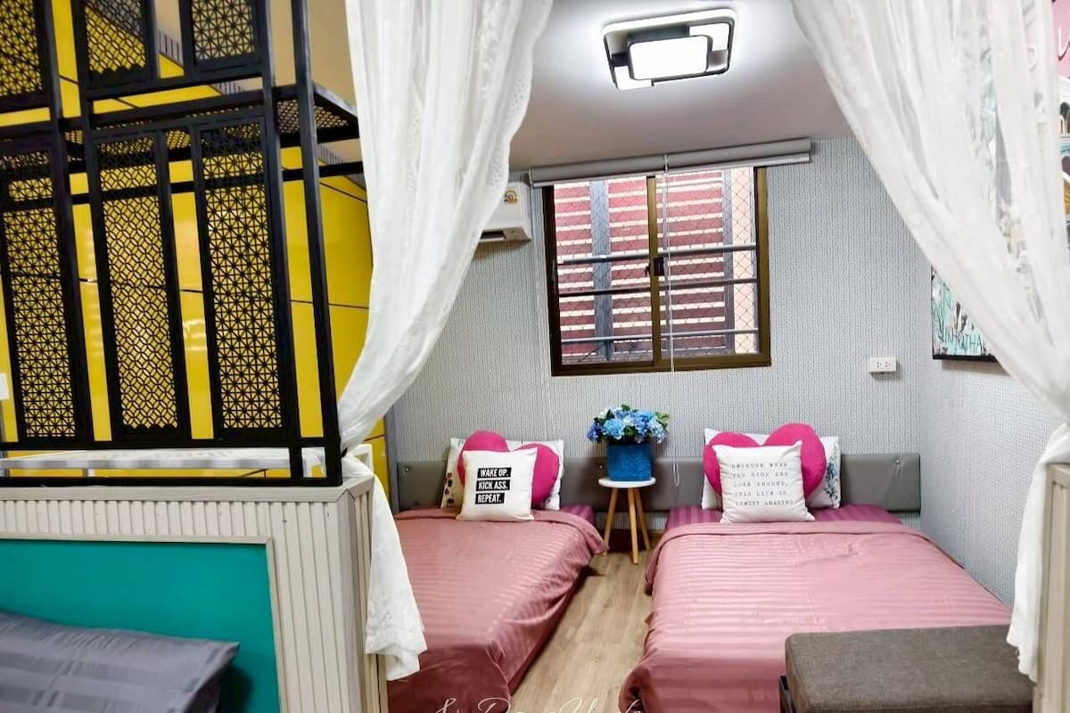 Triple Room, City View | Individually decorated, desk, laptop workspace, free WiFi