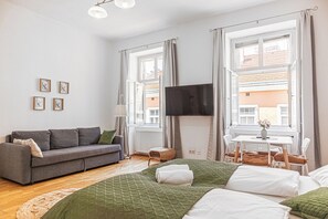 Basic-Apartment | Ausblick vom Zimmer