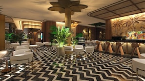 6 bars/lounges, swim-up bar