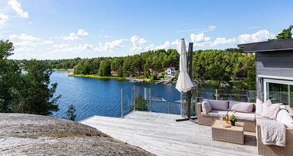 Archipelago Villa With Private Padel court & dock
